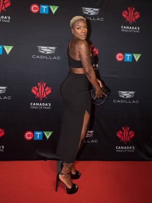 December 3, 2022, TORONTO, ON, CANADA: Jully Black, 2021 inductee, poses for a photograph on the red carpet for the 2022 Canada™s Walk of Fame Gala in Toronto, on Saturday, December 3, 2022. TORONTO CANADA  - ZUMAc35_ 20221203_zaf_c35_134 Copyright: xTijanaxMartinx