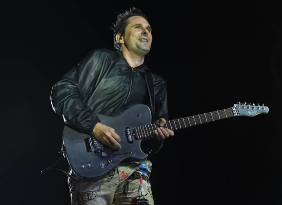 Entertainment Themen der Woche KW48 FORT LAUDERDALE FL - DECEMBER 03: Matt Bellamy of MUSE performs during Audacy Beach Festival at Fort Lauderdale Beach on December 3, 2022 in Fort Lauderdale, Florida. Copyright: xmpi04x
