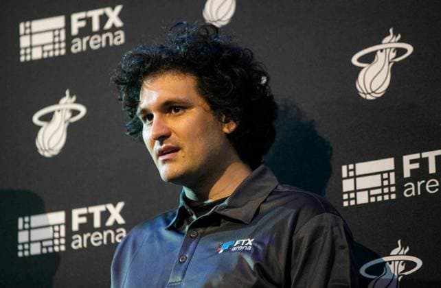 November 22, 2022: FTX CEO Sam Bankman-Fried attends a press conference at the FTX Arena in downtown Miami on June 4, 2021. - ZUMAm67_ 20221122_zaf_m67_057 Copyright: xMatiasxJ.xOcnerx