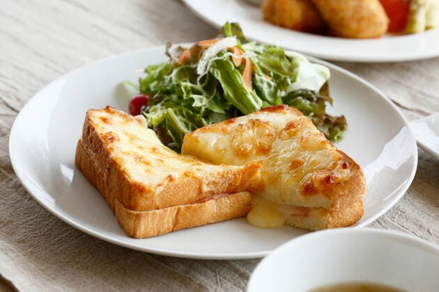 Croque Monsieur AFLO198592215  , 198592215.jpg, ,model released, Symbolfoto