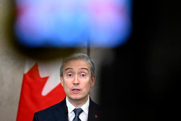 December 7, 2022, Ottawa, ON, CAN: Minister of Innovation, Science and Industry Francois-Philippe Champagne speaks during a media availability on legislation to modernize the Investment Canada Act, in West Block on Parliament Hill in Ottawa, on Wednesday, Dec. 7, 2022. Ottawa CAN  - ZUMAc35_ 20221207_zaf_c35_140 Copyright: xJustinxTangx