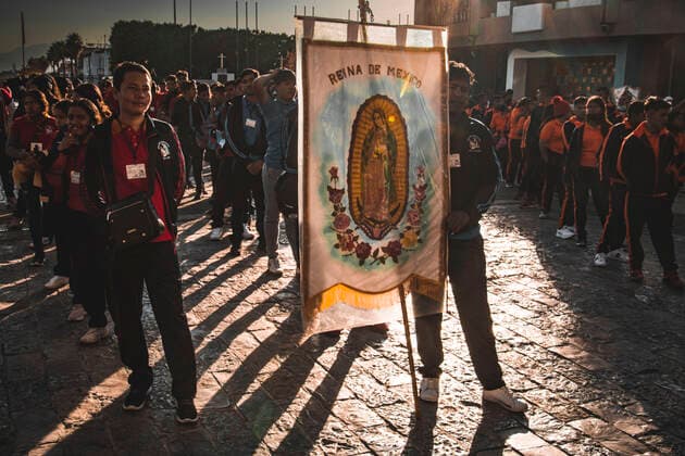 December 7, 2022, Mexico City, Mexico City, MEXICO: Coming from all the states of the Mexican Republic and even from abroad, thousands of Catholics begin their arrival to pay homage to the VIRGIN OF GUADALUPE, on December 12. The Catholic tradition of Mexicans overflows every year, because since December 12, 1531, the VIRGIN OF GUADALUPE has been celebrated, since she made her appearance to the indigenous JUAN DIEGO. Mexico City MEXICO - ZUMAn296 20221207_zip_n296_007 Copyright: xJorgexNunezx