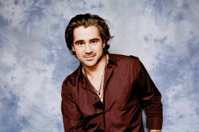 Retro celebrity portraits - Colin Farrell, at a press conference event, circa 2004. For Editorial Use Only - No Tabloids. File Reference 34409-246RCP  Copyright: xH.F.P.A. THAx 34409-246RCP The Hollywood Archive