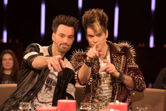 Bilder des Jahres 2022, Entertainment 12 Dezember Entertainment Themen der Woche KW49 Entertainment Bilder des Tages Ehrlich Brothers, Andreas Ehrlich und Christian Ehrlich zu Gast in der NDR Talkshow am 9.12.2022 in Hamburg NDR Talk Show am 9.12.2022 in Hamburg *** Ehrlich Brothers, Andreas Ehrlich and Christian Ehrlich as guests on the NDR Talk Show on 9 12 2022 in Hamburg NDR Talk Show on 9 12 2022 in Hamburg 