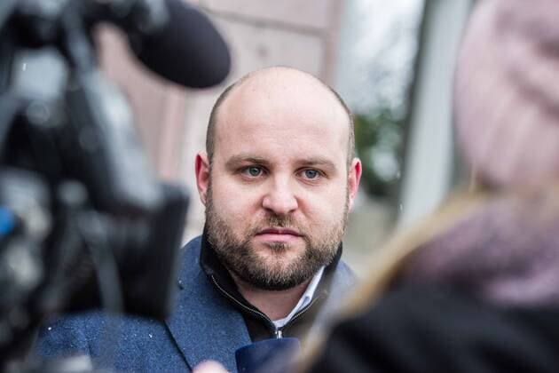 December 10, 2022, Illerkirchberg, Baden Wuerttemberg, Germany: MARKUS FROHNMAIER of the AfD in the Bundestag. Frohnmaier s name was released in reports that stated that he may have been a contact for Kremlin attempts at influence in the German government. In a move being criticized as a distraction from the Alternative for GermanyÃ¢â‚¬â ¢s alleged connections with a Reichsbuerger and QAnon terrorist plot to topple the German government, the AfD alongside right-extremists rallied in the town of Illerkirchberg where this past week two schoolgirls were stabbed allegedly by an asylum seeker from Eritrea resulting in the death of one of them and the other being left in critical condition. Members of the AfD allege that the national and inter - ZUMAb160 20221210_zbp_b160_045 Copyright: xSachellexBabbarx