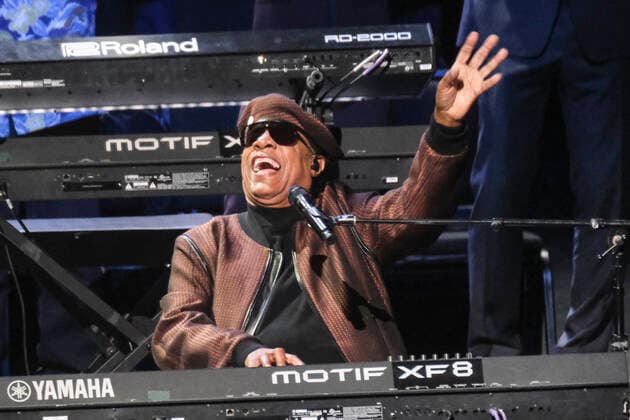 Bilder des Jahres 2022, Entertainment 12 Dezember Entertainment Themen der Woche KW49 Entertainment Bilder des Tages December 11, 2022, Los Angeles, California, USA: Singer Stevie Wonder performs in the inauguration ceremony of Karen Bass as the 43rd mayor of Los Angeles at the Microsoft Theater Sunday, Dec. 11, 2022 in Los Angeles. Los Angeles USA - ZUMAc68_ 20221211_zaf_c68_003 Copyright: xRingoxChiux