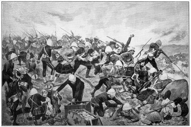 RECORD DATE NOT STATED Battle of Majuba Hill, 1st Boer War, 26-27 February 1881. Artist: Richard Caton Woodville II Copyright:xAnnxRonanxPicturexLibrary Heritage-Imagesx IMAGO ,1148673 ! ACHTUNG: AUFNAHMEDATUM GESCHÄTZT!  Copyright:AnnxRonanxPicturexLibrary Heritage-Imagesx IMAGO