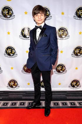 Brayden Eaton bei der Verleihung der 7. Young Entertainer Awards im Universal Sheraton Hotel. Universal City, 11.12.2022
