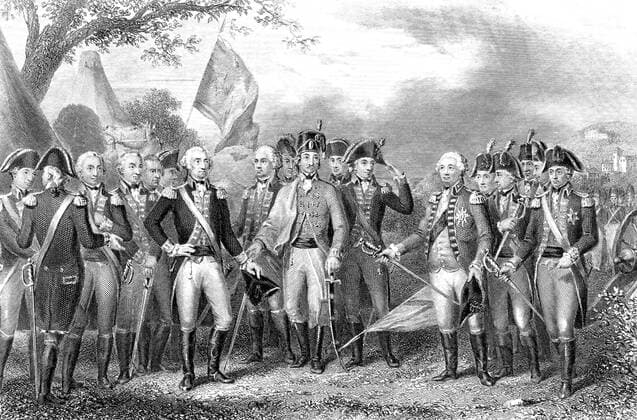 RECORD DATE NOT STATED Battle of Yorktown, Virginia, American War of Independence, 1781. Artist: Unknown Copyright:xAnnxRonanxPicturexLibrary Heritage-Imagesx IMAGO ,1153621 ! ACHTUNG: AUFNAHMEDATUM GESCHÄTZT!  Copyright:AnnxRonanxPicturexLibrary Heritage-Imagesx IMAGO