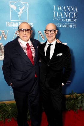 World Premiere of Tristar Pictures I Wanna Dance With Somebody , Presented by MAC STUDIOS at the AMC Lincoln Square in New York City. Featuring: Clive Davis and Stanley Tucci Where: New York, New York, United States When: 13 Dec 2022 Credit: Marion Curtis StarPix for Sony Tristar Pictures Startraksphoto.com Cover Images Copyright: xx 52279610 EDITORIAL USE ONLY. NOT FOR USE BY NEWSPAPERS BASED IN THE UK.