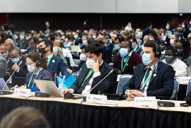 (221216) -- MONTREAL, Dec. 16, 2022 -- Participants attend the opening ceremony of the high-level segment of the second part of the 15th meeting of the Conference of the Parties to the Convention on Biological Diversity (COP15) in Montreal, Canada, Dec. 15, 2022. (Photo by Xinhua) CANADA-MONTREAL-COP15-PART 2-HIGH-LEVEL SEGMENT-OPENING CEREMONY ZouxZheng 