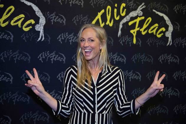 Bilder des Jahres 2022, Entertainment 12 Dezember Entertainment Themen der Woche KW50 Entertainment Bilder des Tages Angela FINGER-ERBEN, Moderatorin, Der Zirkus Flic Flac gastiert vom 16. Dezember 2022 bis zum 8. Januar 2023 am alten Gueterbahnhof in Duisburg, 16.12.2022, *** Angela FINGER ERBEN, presenter, The circus Flic Flac guest from 16 December 2022 to 8 January 2023 at the old Gueterbahnhof in Duisburg, 16 12 2022,