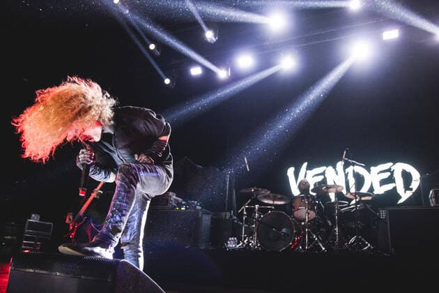 Entertainment Themen der Woche KW50 Entertainment Bilder des Tages SÃO PAULO, SP - 16.12.2022: SHOW BRING ME THE HORIZON E VENDED - The group Vended performed at Vibra São Paulo, in the south of São Paulo, on the night of this Friday (16). The band will perform again in the city as an attraction at Knotfest Brasil, which takes place on Sunday (18) at Anhembi. x2311517x  YurixMurakami