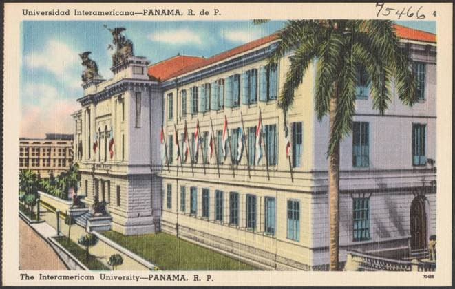 RECORD DATE NOT STATED Universidad Interamericana - Panama, R. de P. - The Interamerican University - Panama, R. P. , Universities & colleges, Universidad Interamericana Panama, Panama, Tichnor Brothers Collection, postcards of the United States Copyright: xpiemagsx digcompie09122022-131483 !ACHTUNG AUFNAHMEDATUM GESCHÄTZT!