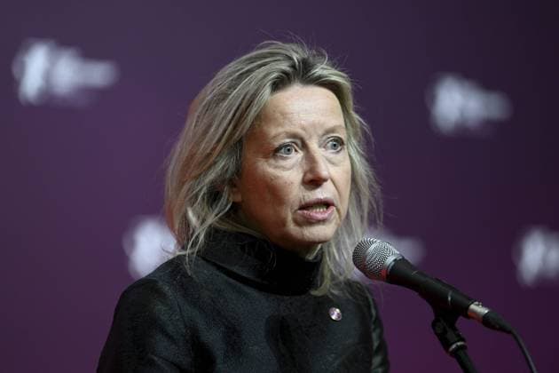 Netherlands Defence Minister Kajsa Ollongren during the JEF Leader s Summit (Joint Expeditionary Force) in Riga, Latvia on 19th December, 2022. Riika, Riga Latvia  Copyright: xEmmixKorhonenx LKFTJK20221219114427FJDG