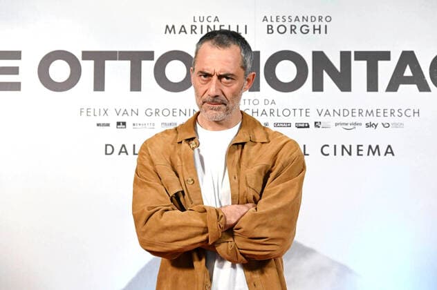 Entertainment Themen der Woche KW51 Entertainment Bilder des Tages Foto IPP Gioia Botteghi Roma 19 12 2022 photocall del film le otto montagne nella foto: Filippo Timi Italy Photo Press - World Copyright *** Photo IPP Gioia Botteghi Rome 19 12 2022 photocall of the film the eight mountains in the photo Filippo Timi Italy Photo Press World Copyright  0