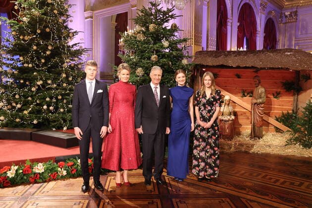 Bilder des Jahres 2022, Entertainment 12 Dezember Entertainment Themen der Woche KW51 Entertainment Bilder des Tages RECORD DATE NOT STATED the royal family pictured during the yearly Christmas Concert at the Royal Palace in Brussels, . For the first time since the Covid-19 pandemic, the public is making a comeback.  JAMESxARTHURxGEKIERE 57088362