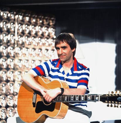 Liedercircus Liedercircus, Sendreihe, Deutschland 1976 - 1988, Sendung vom 6. Juli 1981, Regie: Pit Weyrich, Mitwirkende: Chris de Burgh, irischer Musiker, Deutschland , Deutschland Copyright: FredxLindinger Nur redaktionelle Nutzung. Editorial usage only. LIN_7601001291 UnitedArchives EDITORIAL USE ONLY