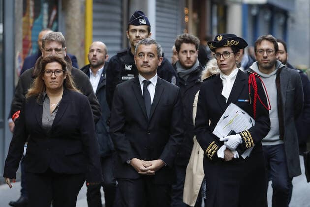 Bilder des Jahres 2022, News 12 Dezember News Themen der Woche KW51 News Bilder des Tages Fusillade Rue d Enghien dans le 10eme arrondissement de Paris - Gerald Darmanin - Alexandra Cordebard (Maire du 10eme arrondissement de Paris) - Julien Bayou NEWS : Fusillade Rue d Enghien dans le 10eme arrondissement de Paris - 23 12 2022 MichaelBaucher Panoramic 