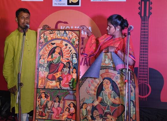 Kolkata Street Music Festival 2022 Kolkata Street Music Festival is back again with its third edition. It is a grand celebration of the street Musicians across Bengal. This event was presented by Shyam Sundar Co. Jewelers and held at Spice and Sauces, ICCR outlet, Kolkata. Kolkata West Bengal India Copyright: SayantanxChakraborty