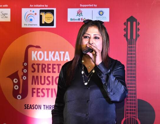 Kolkata Street Music Festival 2022 Kolkata Street Music Festival is back again with its third edition. It is a grand celebration of the street Musicians across Bengal. This event was presented by Shyam Sundar Co. Jewelers and held at Spice and Sauces, ICCR outlet, Kolkata. Kolkata West Bengal India Copyright: SayantanxChakraborty