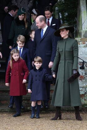 . 25 12 2022. Sandringham , United Kingdom. UK Royals at the Christmas Day church service at Sandringham, United Kingdom.  xStephenxLockx xi-Imagesx IIM-24035-0033