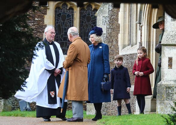 King Charles III, accompanied by Camilla Queen Consort and members of the extended Royal Family, attend the traditional Christmas Day morning service at St. Mary Magdelene Church on the Sandringham estate in Norfolk Featuring: King Charles III, Camilla Queen Consort Where: King s Lynn, Norfolk, United Kingdom When: 25 Dec 2022 Credit: John Rainford Cover Images **NOT AVAILABLE FOR PUBLICATION IN THE UK**
