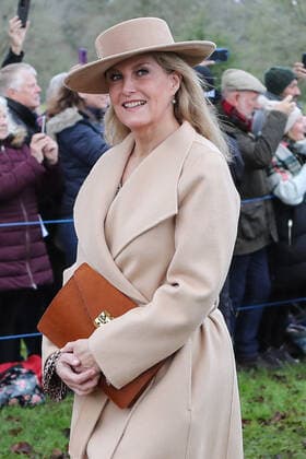 King Charles III, accompanied by Camilla Queen Consort and members of the extended Royal Family, attend the traditional Christmas Day morning service at St. Mary Magdelene Church on the Sandringham estate in Norfolk Featuring: Sophie, Countess of Wessex Where: King s Lynn, Norfolk, United Kingdom When: 25 Dec 2022 Credit: John Rainford Cover Images **NOT AVAILABLE FOR PUBLICATION IN THE UK**