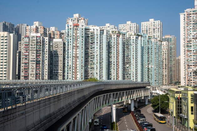 Daily Life In Macau A General view showing Residential housing building on December 29, 2022 in Macau, China. Macau Macau  Copyright: xVernonxYuenx originalFilename: yuen-dailylif221229_npZxU.jpg