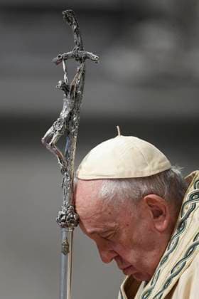 January 1, 2023, VATICAN CITY: Pope Francis presides at Holy Mass of the Solemnity of Most Holy Mary Mother of God on the 56st World Day of Peace in Saint Peter s Basilica in the Vatican City, 01 January 2023..ANSA VATICAN MEDIA. VATICAN CITY  - ZUMAa110 20230101_zaf_a110_028 Copyright: xVaticanxMediax