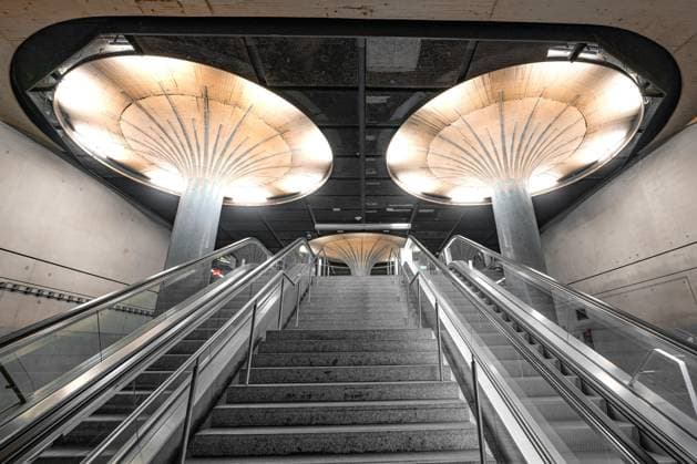 Creative Highlights World Ubahnhof, Frankfurt, Deutschland, Europa *** subway station, Frankfurt, Germany, Europe Copyright: imageBROKER/ManuelxKamuf ibxmlk08724591.jpg