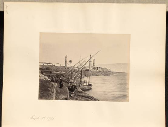 RECORD DATE NOT STATED Gizeh, R. Nile. Francis Frith (English, 1822 - 1898) Copyright: xpiemagsx gb11919 !ACHTUNG AUFNAHMEDATUM GESCHÄTZT!