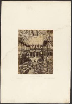 RECORD DATE NOT STATED Crystal Palace. Tropical Transept. Aboosimbel Figures.. Philip H. Delamotte (British, 1820 - 1889) Copyright: xpiemagsx gb12692 !ACHTUNG AUFNAHMEDATUM GESCHÄTZT!