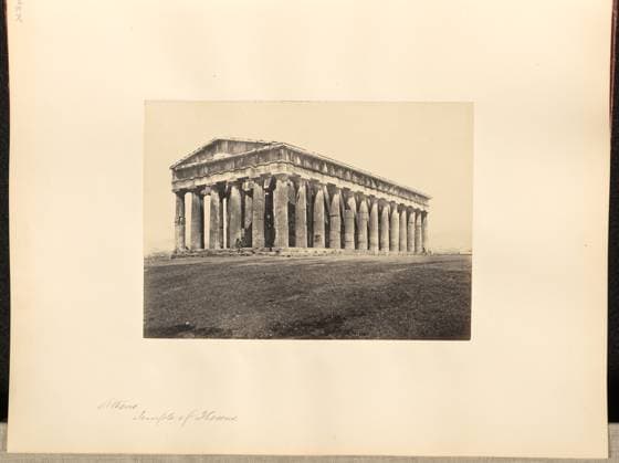 RECORD DATE NOT STATED Athens, Temple of Theseus. Francis Frith (English, 1822 - 1898) Copyright: xpiemagsx gb18938 !ACHTUNG AUFNAHMEDATUM GESCHÄTZT!