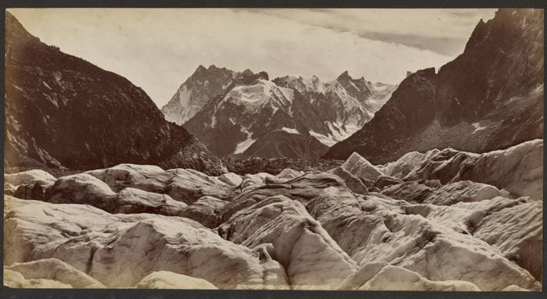 RECORD DATE NOT STATED Mer de GlacÃ , Mount Blanc. Francis Frith (English, 1822 - 1898) Copyright: xpiemagsx gb23121 !ACHTUNG AUFNAHMEDATUM GESCHÄTZT!