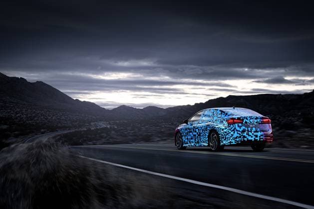 Volkswagen are to unveil their new ID 7 electric car at the Consumer Electronics Show in Las Vegas from 5 January 2022. The ID 7, which had previously been known as Aero B as a concept car, is the sixth model to be launched in the ID range and will initially sit alongside the Volkswagen Arteon and Volkswagen Passat, as a five door liftback and estate - and compete with the likes of the Tesla Model 3, Polestar 2 and Hyundai Ioniq 6. It will initially be two-wheel drive with a four-wheel-drive GTX model launching later - boasting a a powertrain line-up that mirrors that of its main rivals. Although VW are keeping its technical details close to its chest, it will have a range of up to 435 miles with a larger-battery model. However, initially, Copyright: xx 52317393 EDITORIAL USE ONLY. NOT FOR USE BY NEWSPAPERS BASED IN THE UK.