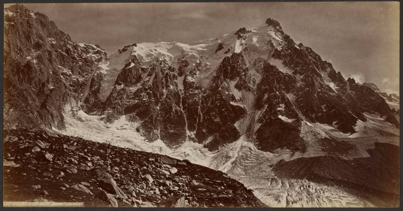 RECORD DATE NOT STATED Aiguille du Midi: Mount Blanc. Francis Frith (English, 1822 - 1898) Copyright: xpiemagsx gb36801 !ACHTUNG AUFNAHMEDATUM GESCHÄTZT!