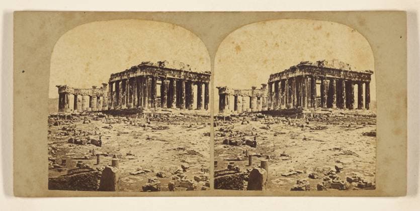 RECORD DATE NOT STATED The Parthenon on the Acropolis, Athens.. Attributed to Francis Frith (English, 1822 - 1898) Copyright: xpiemagsx gb38096 !ACHTUNG AUFNAHMEDATUM GESCHÄTZT!
