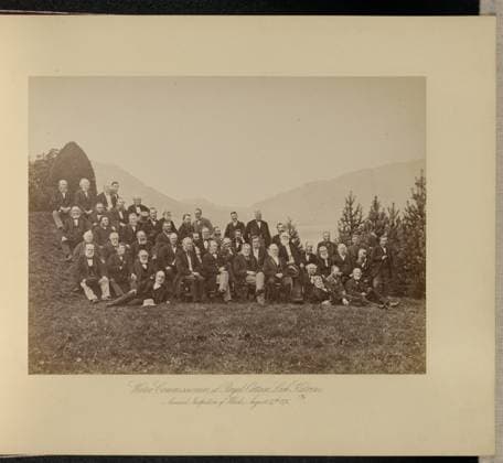 RECORD DATE NOT STATED Water Commissioners at Royal Cottage, Loch Katrine. Thomas Annan (Scottish,1829 - 1887) Copyright: xpiemagsx gb49550 !ACHTUNG AUFNAHMEDATUM GESCHÄTZT!