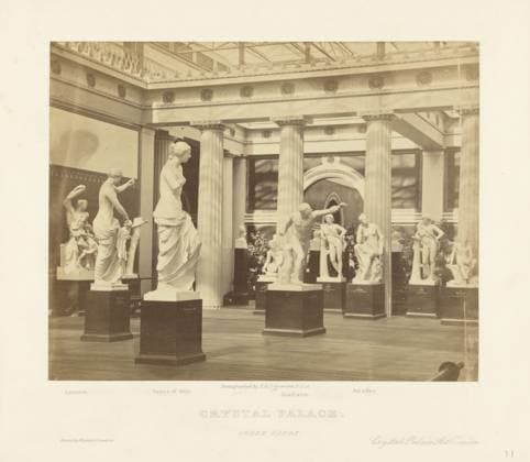 RECORD DATE NOT STATED Crystal Palace, Greek Court. Philip H. Delamotte (British, 1820 - 1889) Copyright: xpiemagsx gb54085 !ACHTUNG AUFNAHMEDATUM GESCHÄTZT!