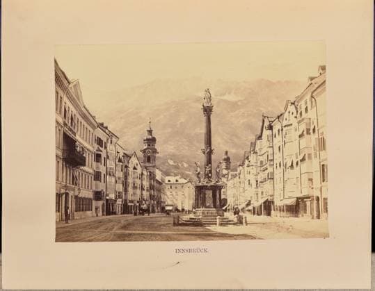 RECORD DATE NOT STATED Innsbrück. Francis Frith (English, 1822 - 1898) Copyright: xpiemagsx gb55369 !ACHTUNG AUFNAHMEDATUM GESCHÄTZT!