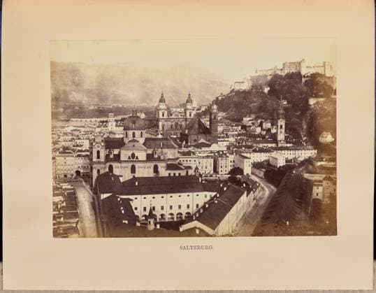 RECORD DATE NOT STATED Saltzburg. Francis Frith (English, 1822 - 1898) Copyright: xpiemagsx gb58266 !ACHTUNG AUFNAHMEDATUM GESCHÄTZT!