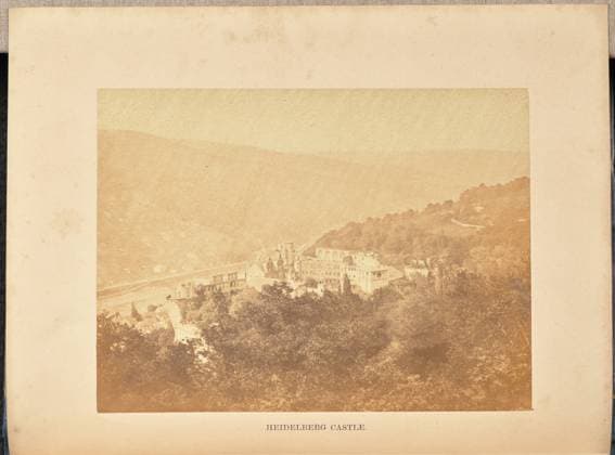 RECORD DATE NOT STATED Heidelberg Castle. Francis Frith (English, 1822 - 1898) Copyright: xpiemagsx gb58395 !ACHTUNG AUFNAHMEDATUM GESCHÄTZT!