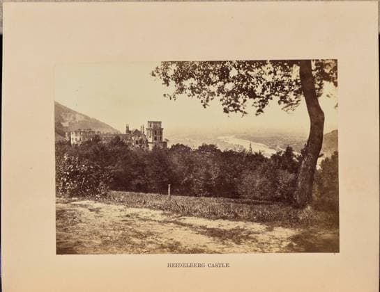 RECORD DATE NOT STATED Heidelberg Castle. Francis Frith (English, 1822 - 1898) Copyright: xpiemagsx gb60096 !ACHTUNG AUFNAHMEDATUM GESCHÄTZT!