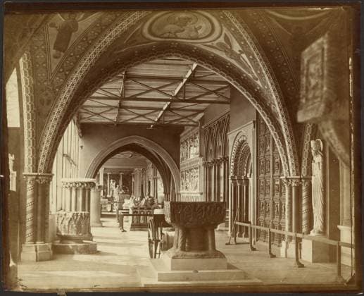 RECORD DATE NOT STATED Crystal Palace, Garden Gallery of Fine Art Courts. Philip H. Delamotte (British, 1820 - 1889) Copyright: xpiemagsx gb65411 !ACHTUNG AUFNAHMEDATUM GESCHÄTZT!