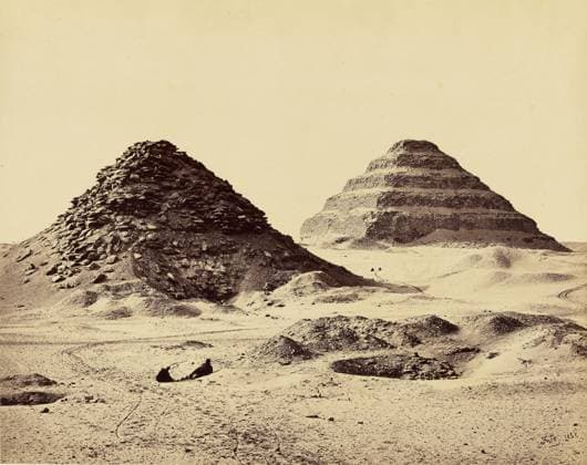 RECORD DATE NOT STATED The Pyramids of Sakkarah. From the North East. Francis Frith (English, 1822 - 1898) Copyright: xpiemagsx gb73055 !ACHTUNG AUFNAHMEDATUM GESCHÄTZT!