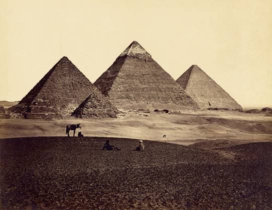 RECORD DATE NOT STATED The Pyramids of Giza from the Southwest. Francis Frith (English, 1822 - 1898) Copyright: xpiemagsx gb73396 !ACHTUNG AUFNAHMEDATUM GESCHÄTZT!