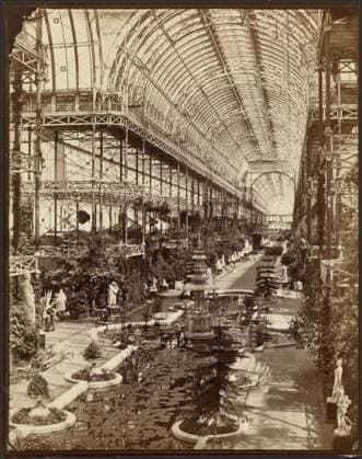 RECORD DATE NOT STATED Crystal Palace, Central Nave. Philip H. Delamotte (British, 1820 - 1889) Copyright: xpiemagsx gb74004 !ACHTUNG AUFNAHMEDATUM GESCHÄTZT!