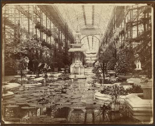 RECORD DATE NOT STATED Crystal Palace, The Nave. Philip H. Delamotte (British, 1820 - 1889) Copyright: xpiemagsx gb74906 !ACHTUNG AUFNAHMEDATUM GESCHÄTZT!