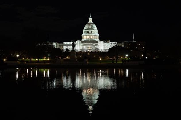 Moon rises behind Capitol as votes for Speaker of the House continue A full moon shines above the US Capitol as the House of Representatives votes on its 11th ballot for Speaker of the House. Republicans are deadlocked over whether their current leader, Rep. Kevn McCarthy (R-CA) should become Speaker. As a result, no candidate has received the 218 votes (a majority of the full House) required to be elected Speaker. Washington DC United States  Copyright: xAllisonxBaileyx originalFilename: bailey-moonrise230105_np927.jpg